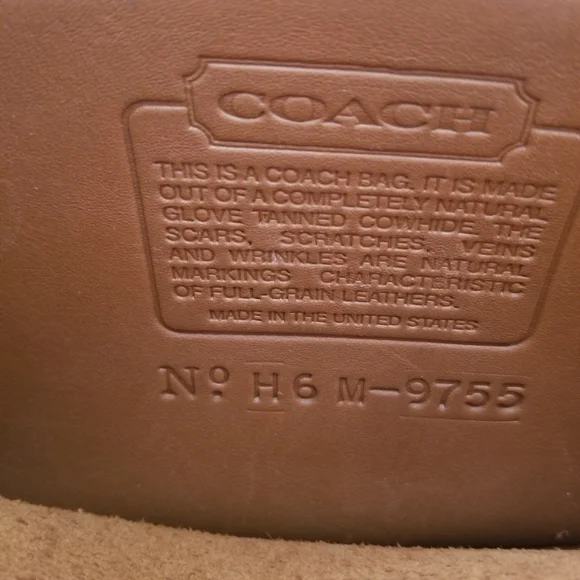 Vintage Coach | Pocket Purse #9755 - Picture 9 of 12